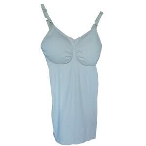 NWT Mirity Maternity Slip Padded Nursing Bra Breastfeeding Size Large Stretchy